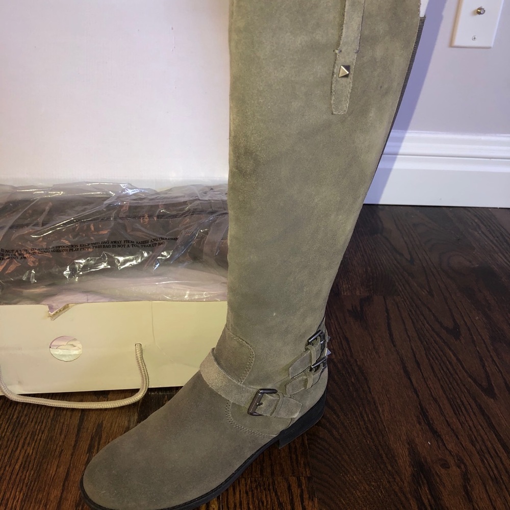 Marc fisher Grey riding boots